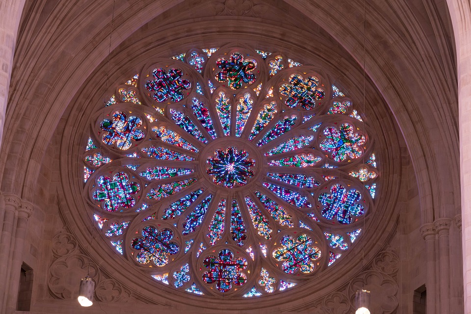 Rosetón catedral de Washington D.C